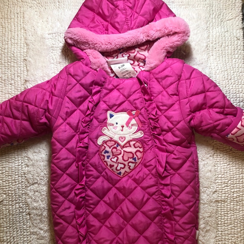 NWOT 0-3M Puffer Pram Coat